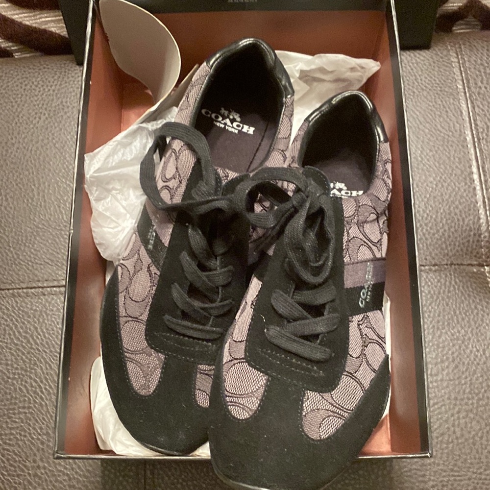 Authentic coach tennis shoes New